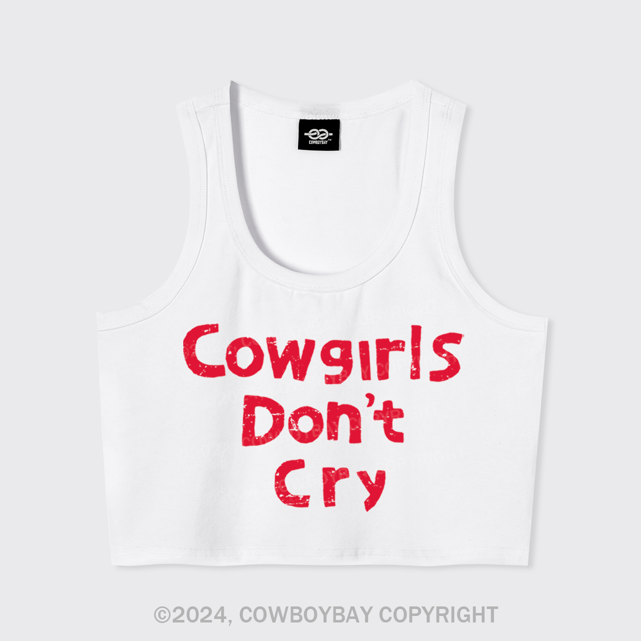 Cowgirls Don't Cry Tank Top