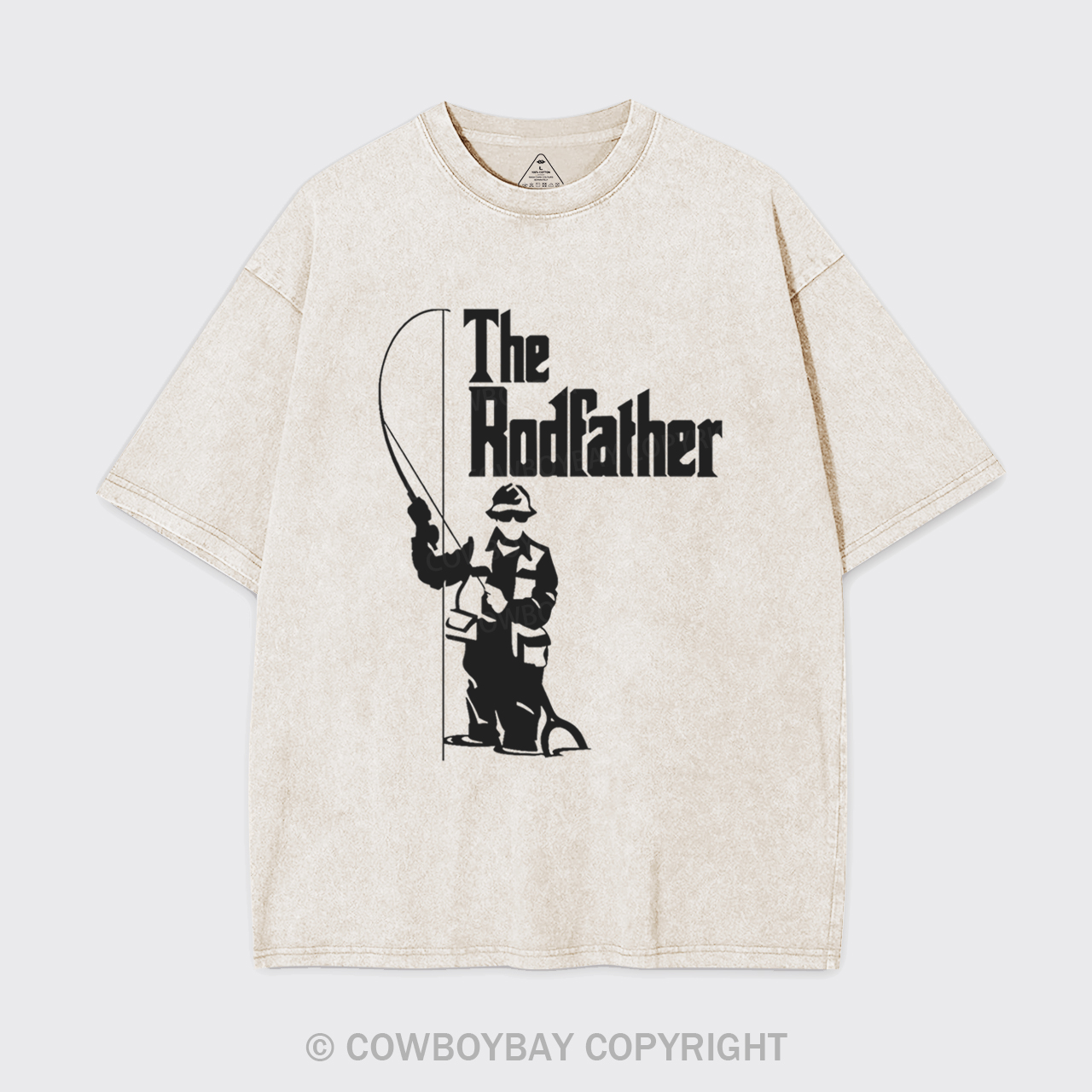 The Rodfather Fishing Garment-dye Tees
