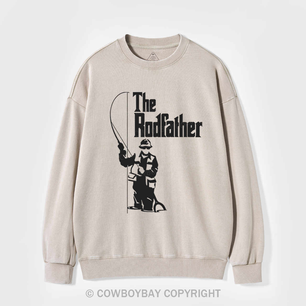 The Rodfather Fishing Washed Sweatshirts