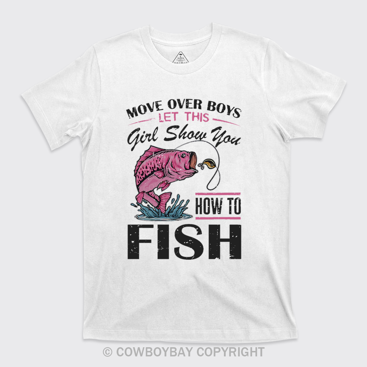 Move Over Boys Fishing T-Shirts