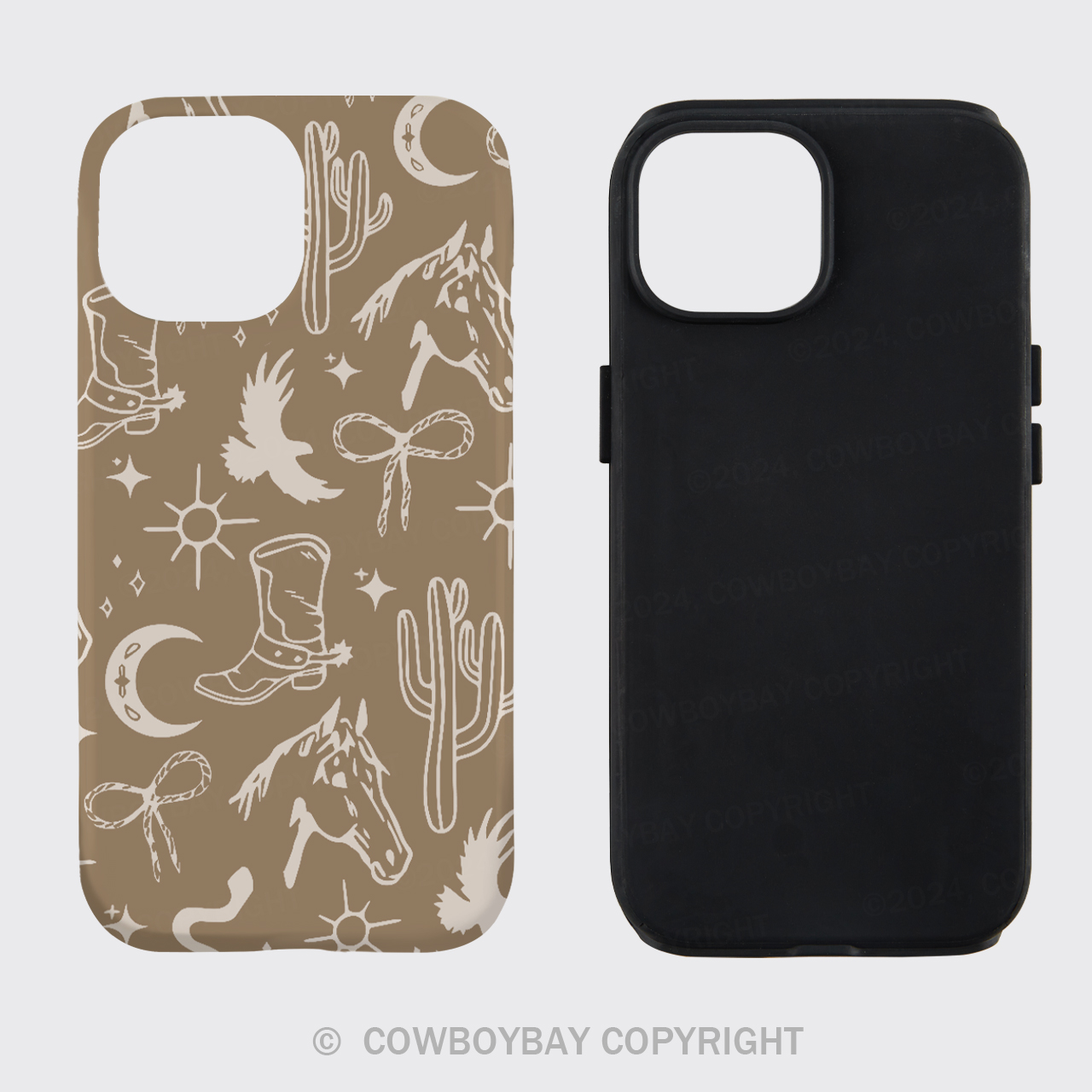 Cowboy Western Brown Phone Case