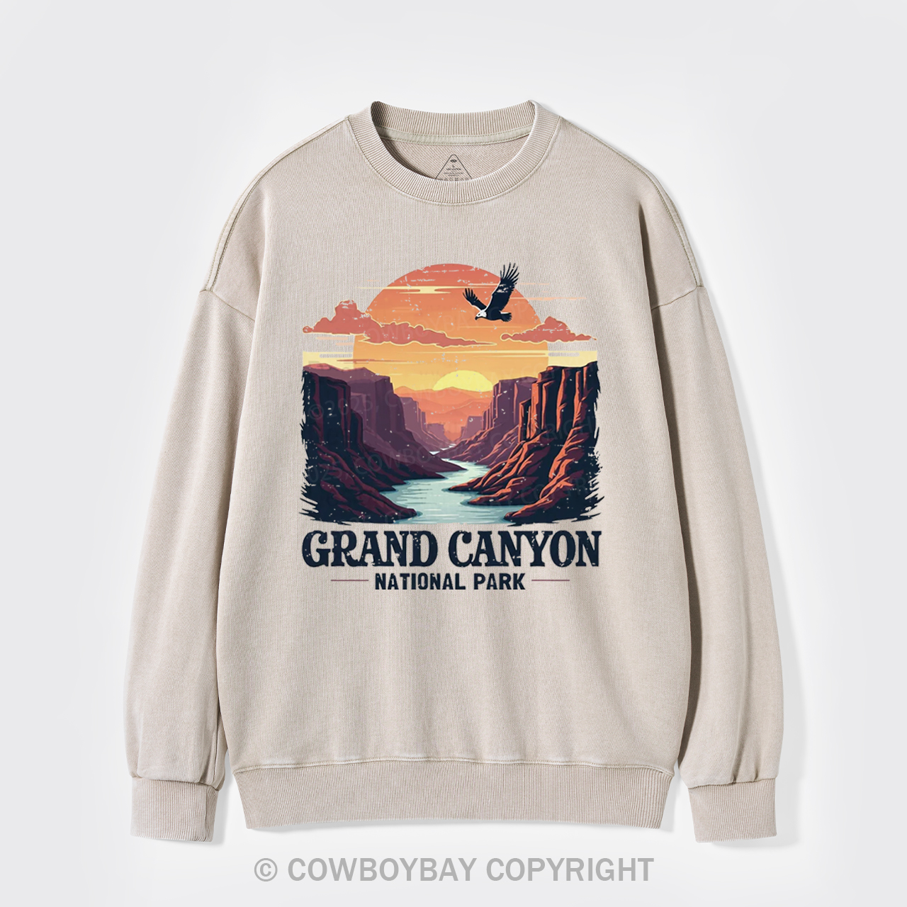 Grand Canyon National Park Washed Sweatshirts