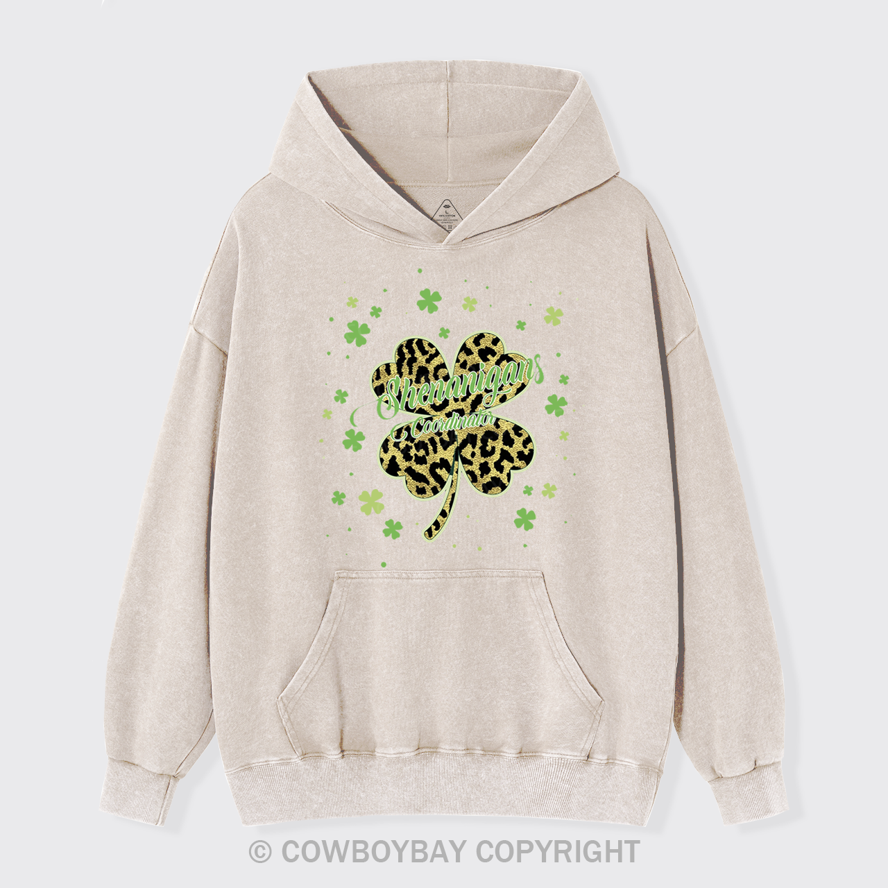 Lucky St. Patrick's Garment-Dye Hoodies