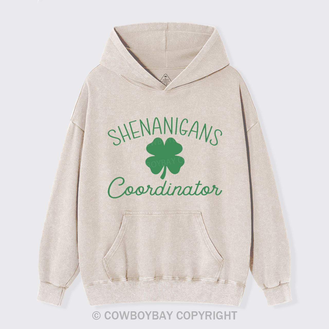 Funny St Patricks Day Garment-Dye Hoodies