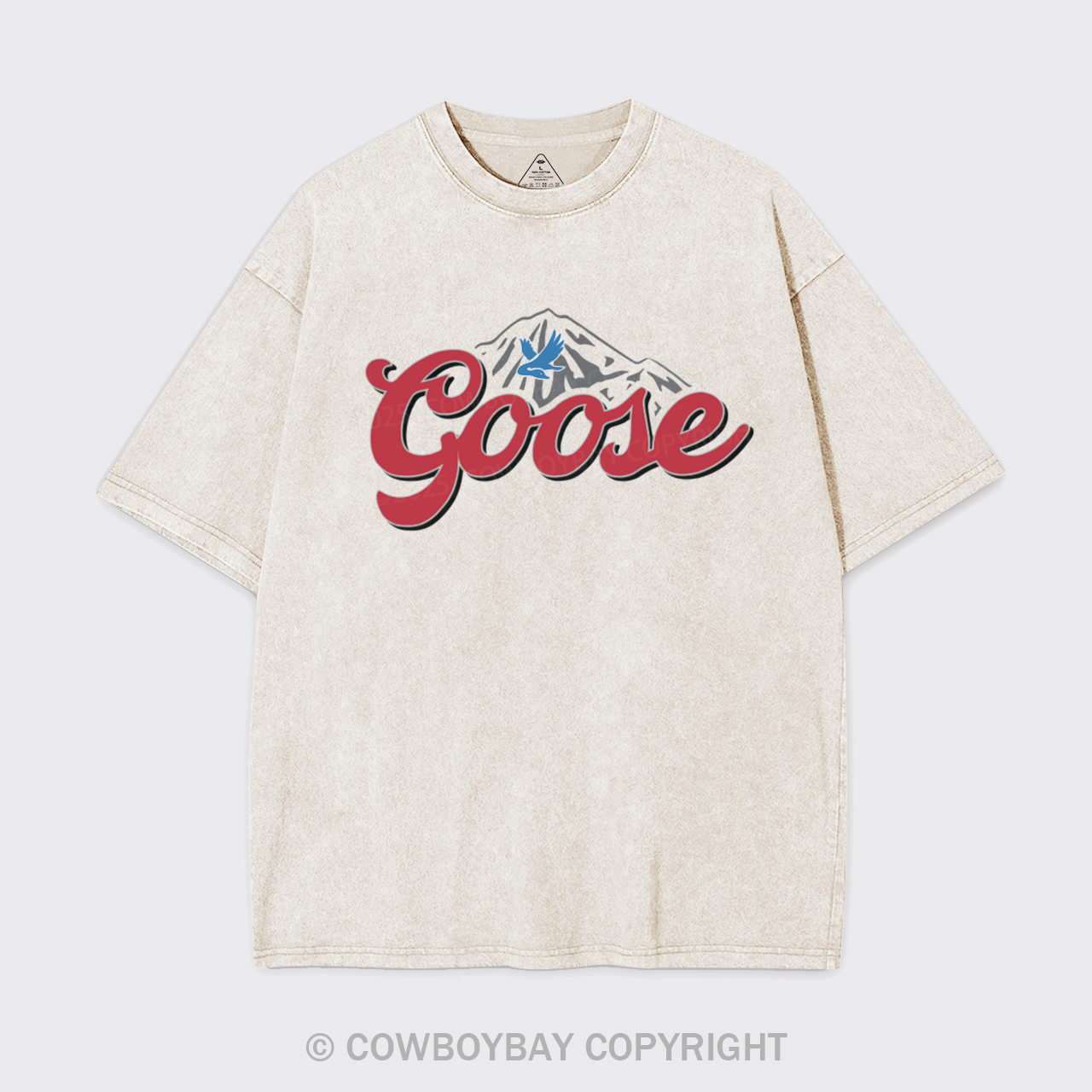 Goose Of The Rockies Garment-dye Tees