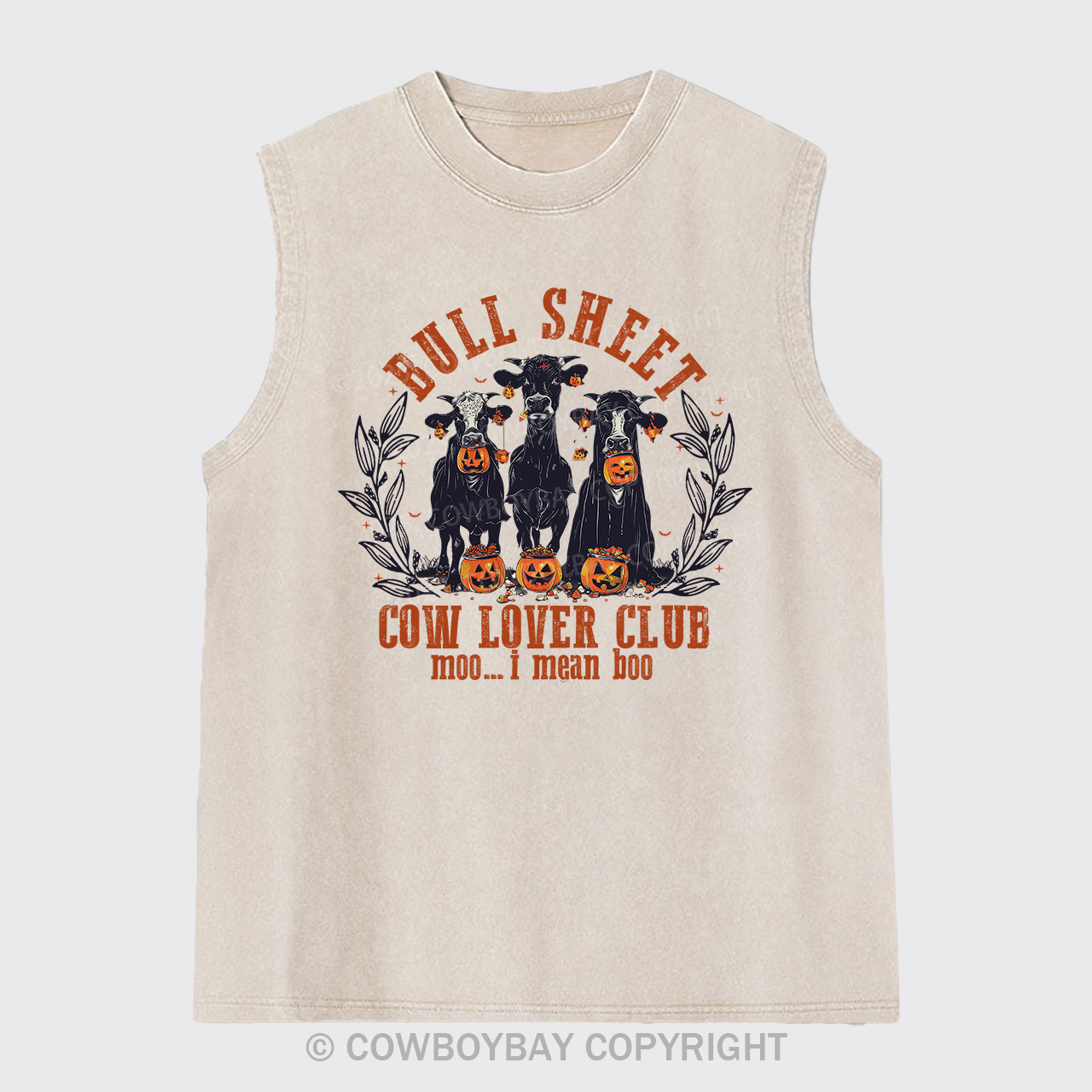 Bull Lover Club Washed Tanks
