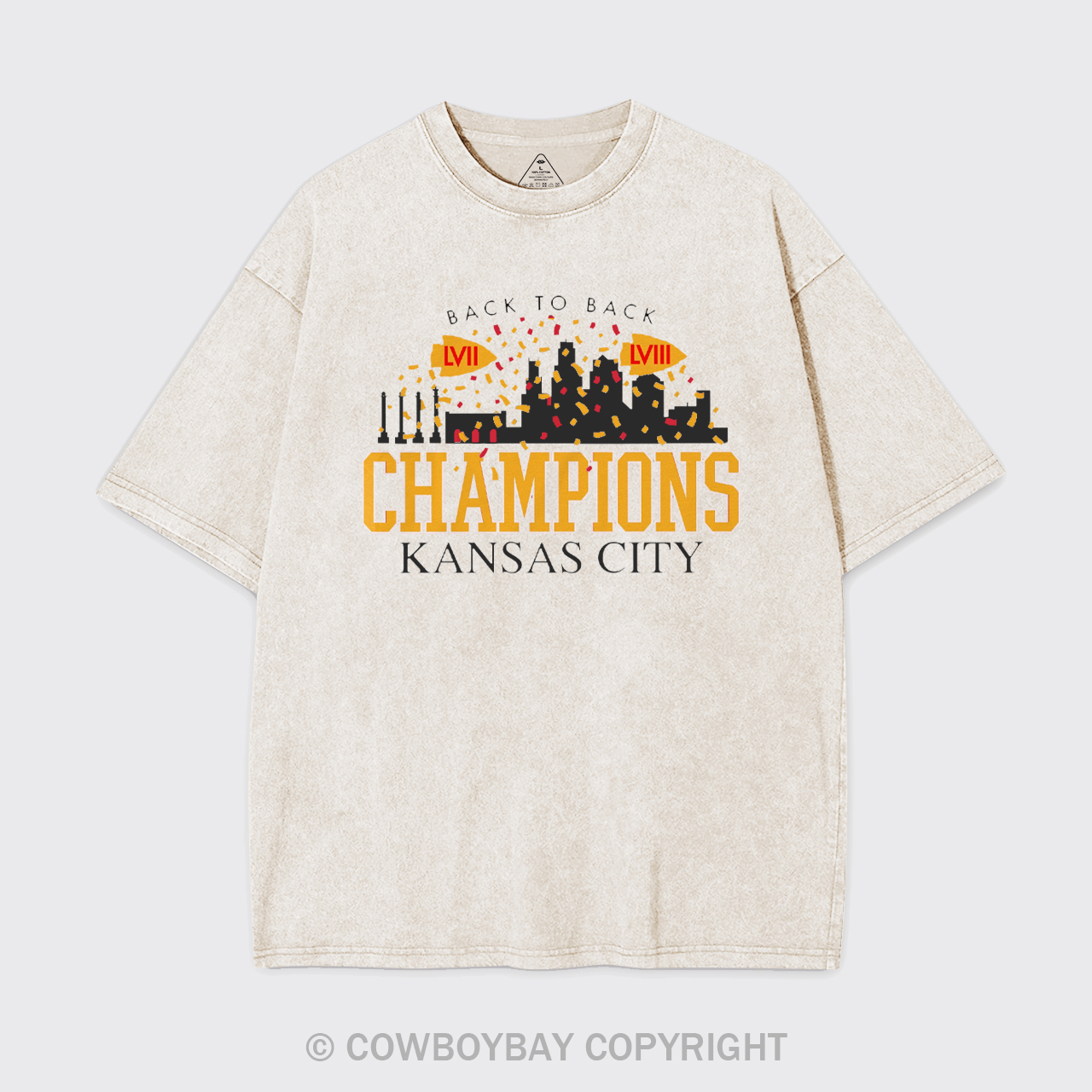 Champions Back To Back Garment-dye Tees