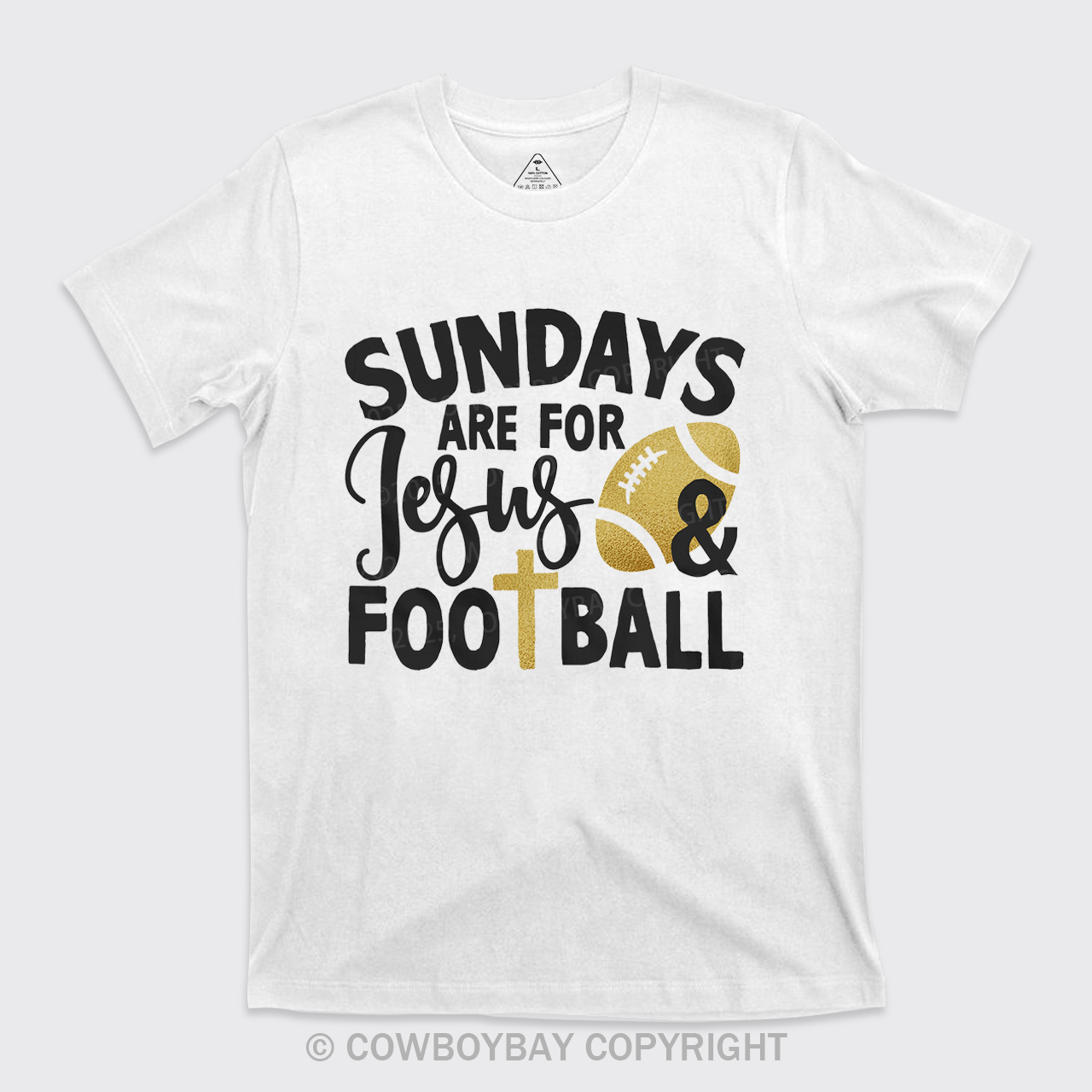 Sundays Are For Jesus & Football T-Shirts