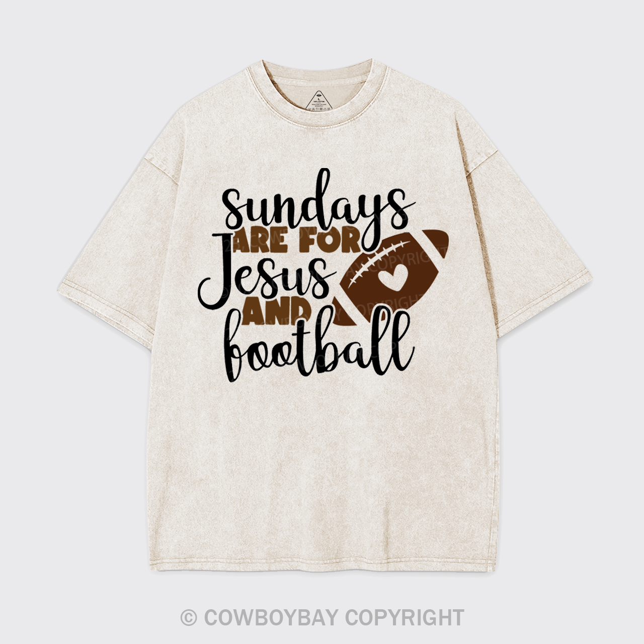 Sundays Are For Football Garment-dye Tees