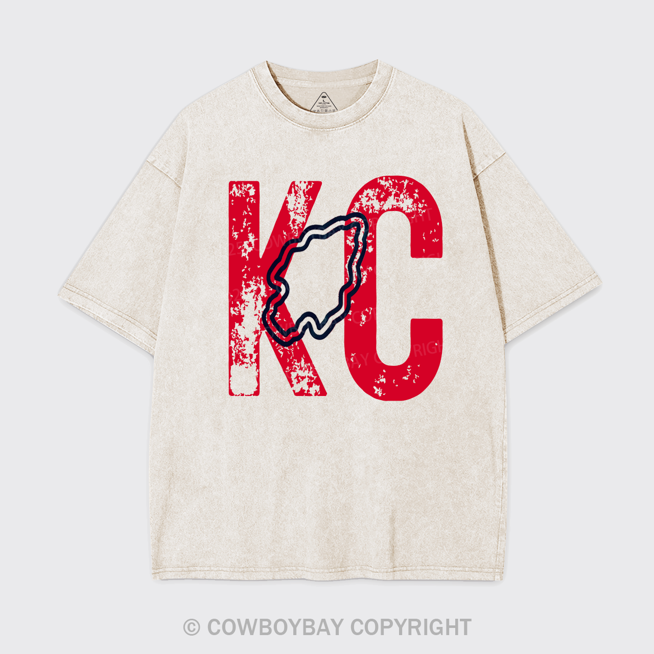KC Football Garment-dye Tees