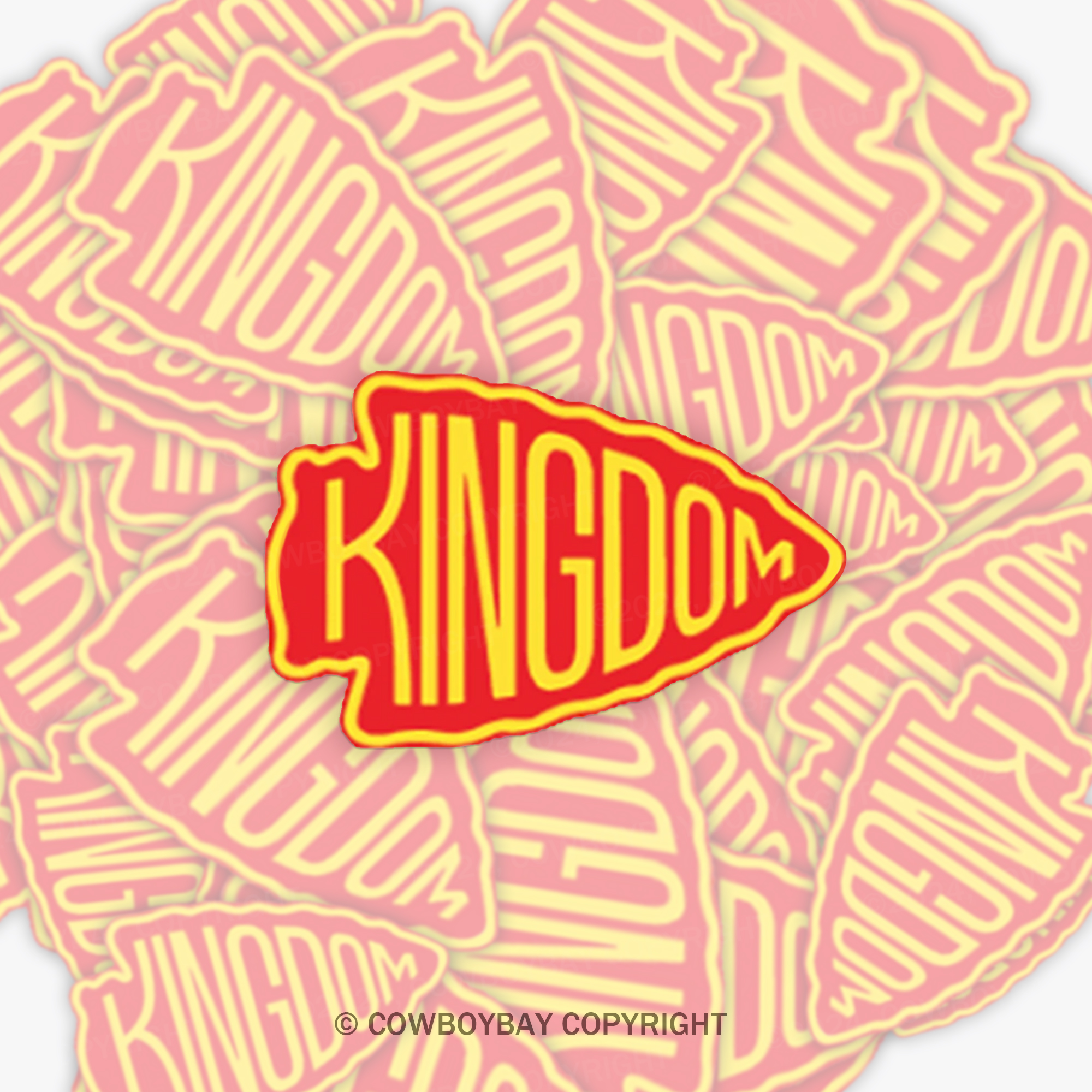 Red Kingdom Sticker 