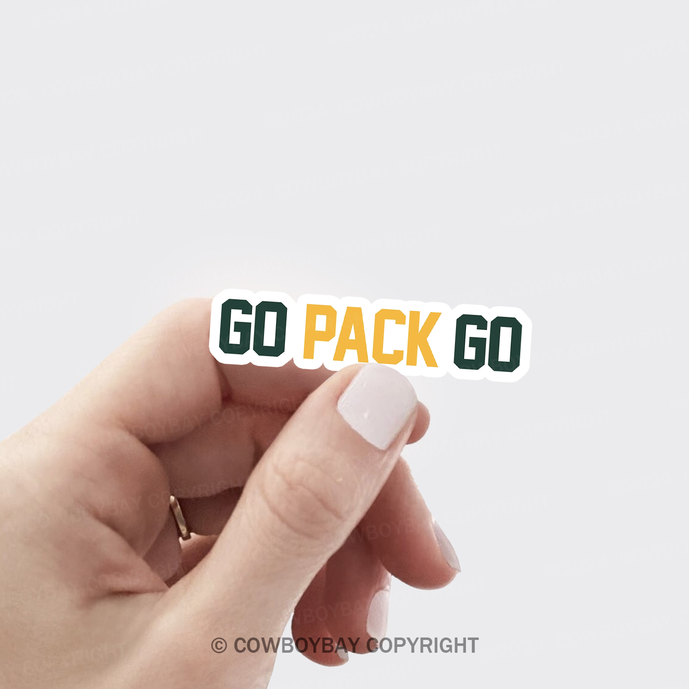 Go Pack Go Sticker 