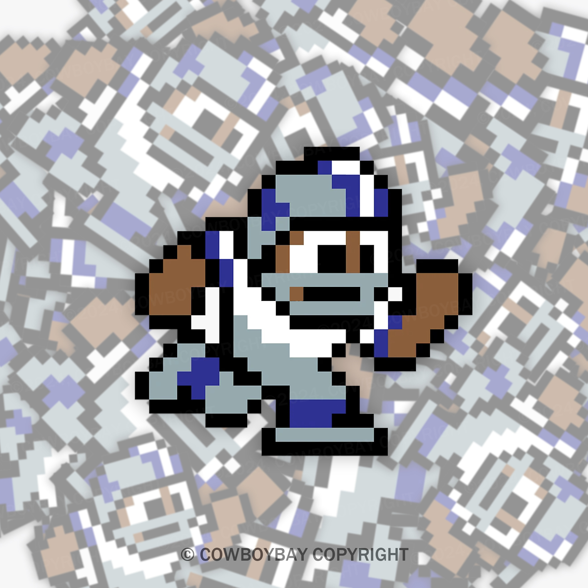 Football Player Sticker 