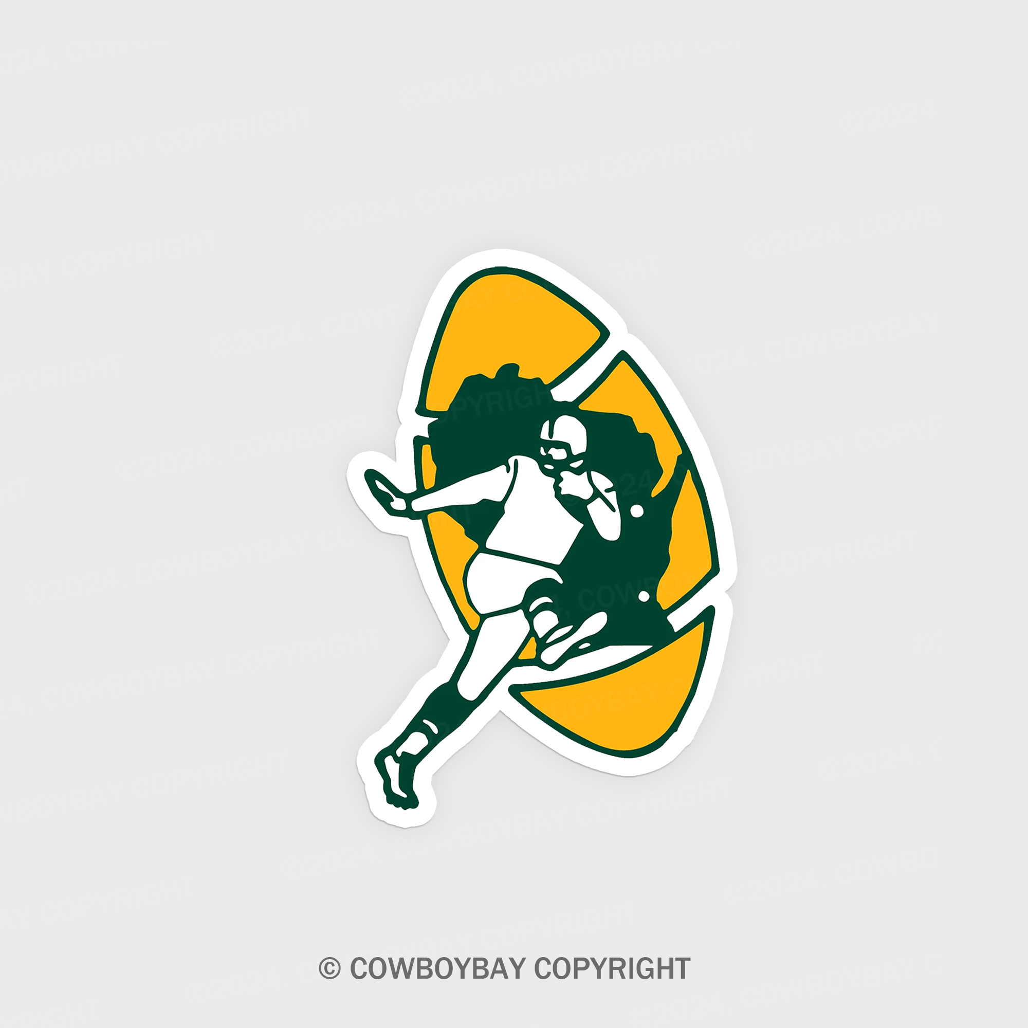 Green-City Fridge Magnet