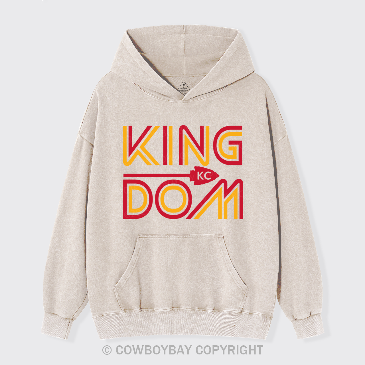 KC Kingdom arment-Dye Hoodies