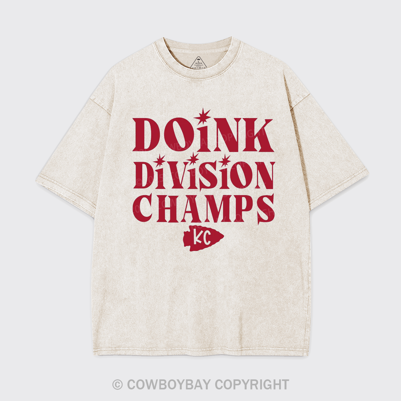 Doink Division Champs Garment-dye Tees
