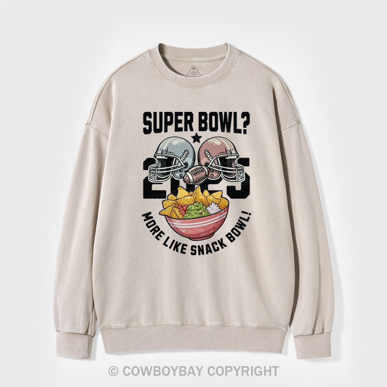 Super Bowl 2025 Washed Sweatshirts