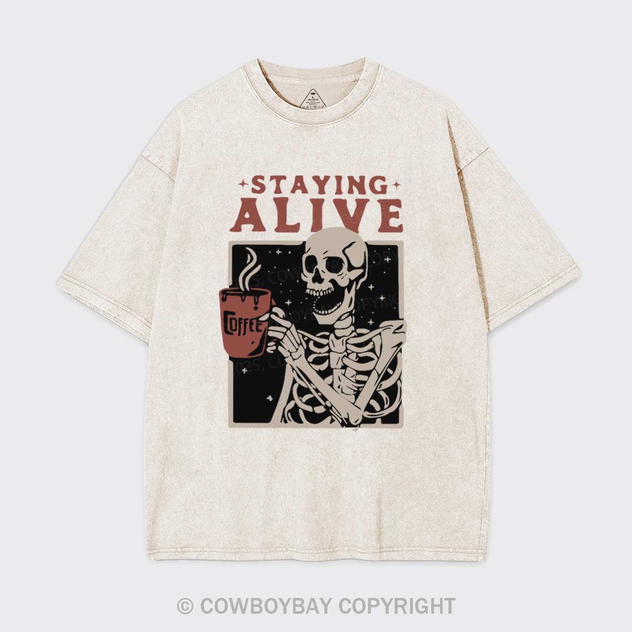 Staying Alive Garment-dye Tees