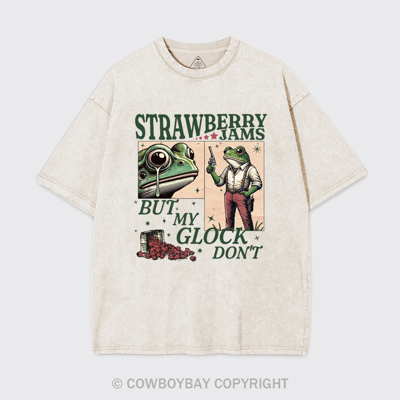 Strawberry Jams Garment-dye Tees