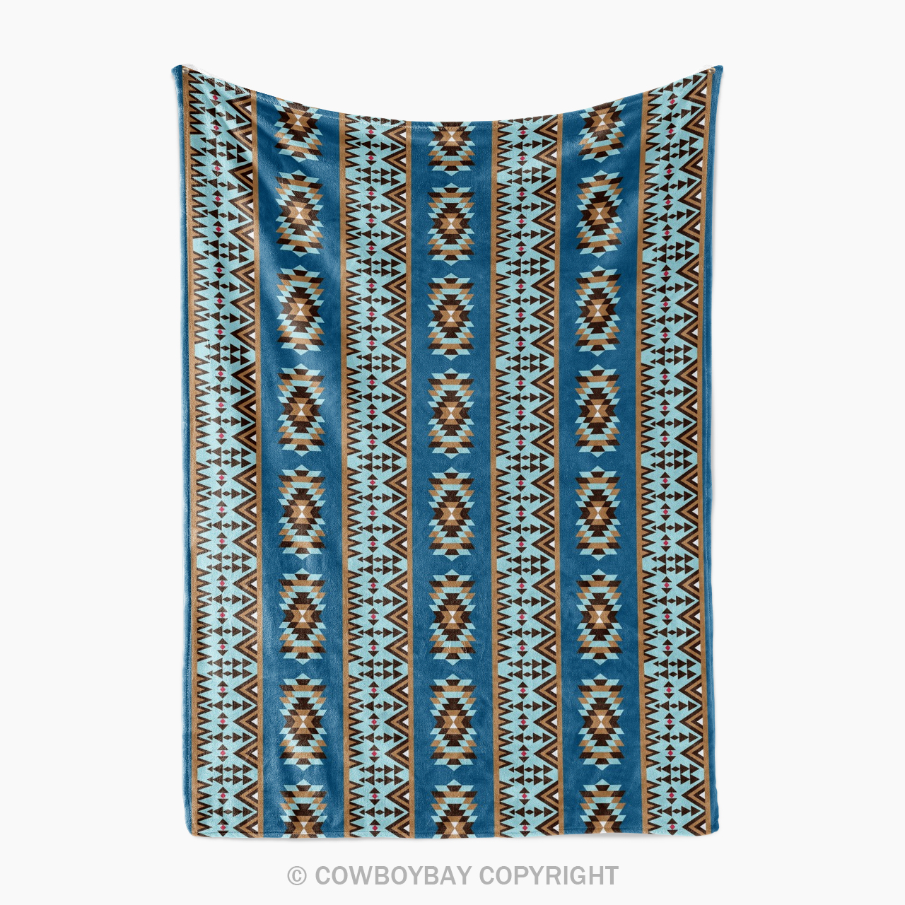 Aztec Pattern Design Blanket_2