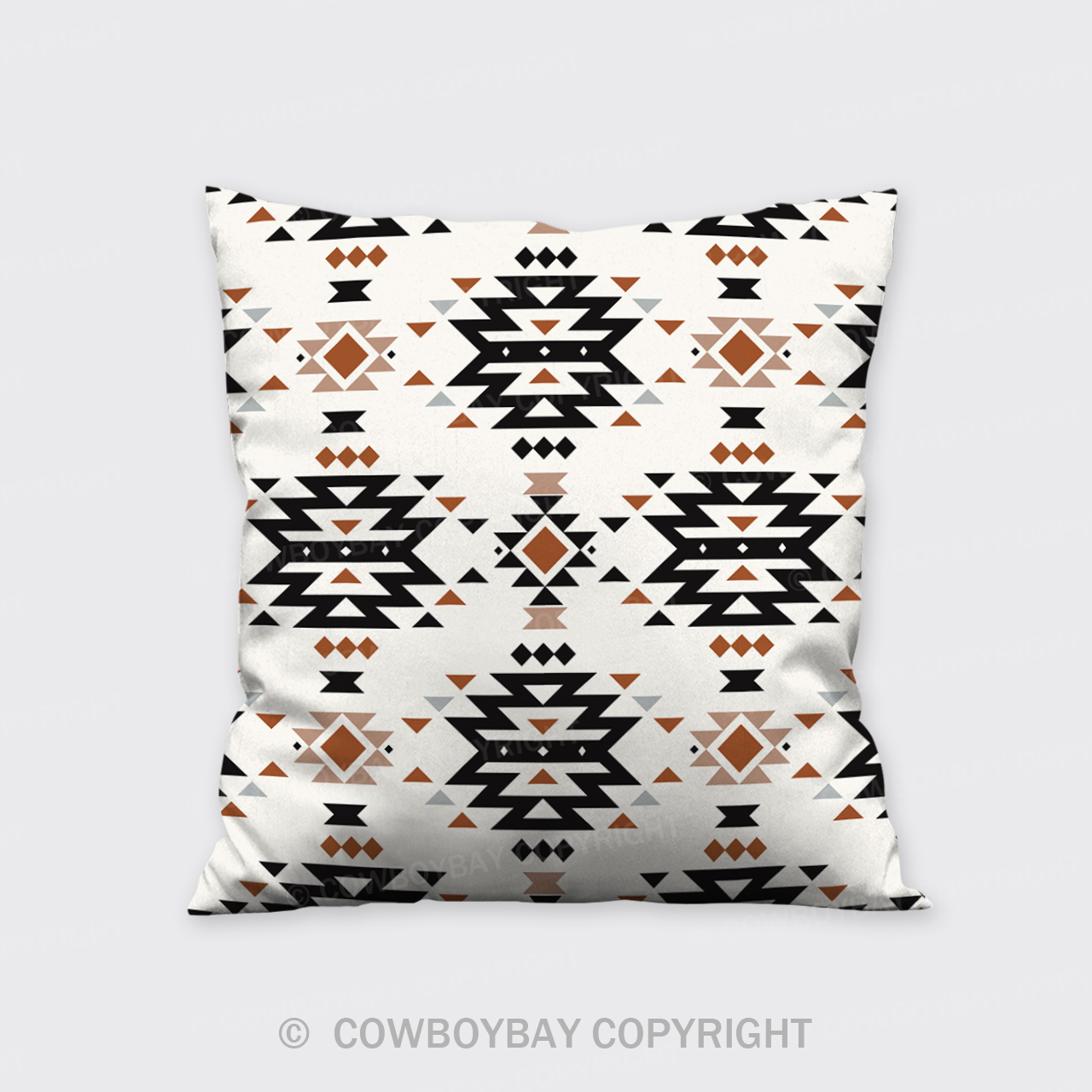 Aztec Pattern Design Pillow Cover_1