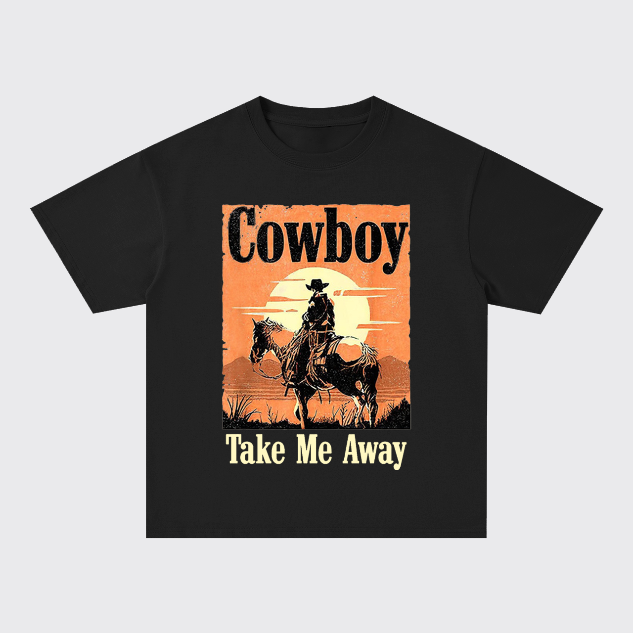 Cowboy Take Me Away Oversize T-Shirts