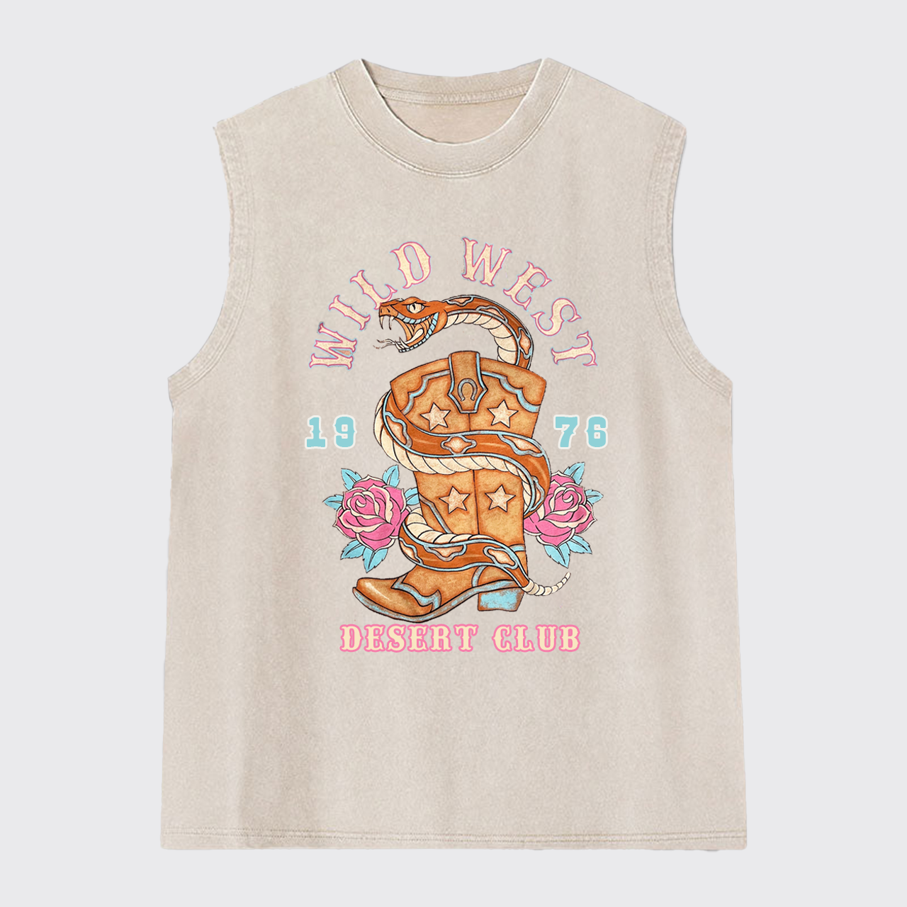 Wild West Desert Club Washed Tanks