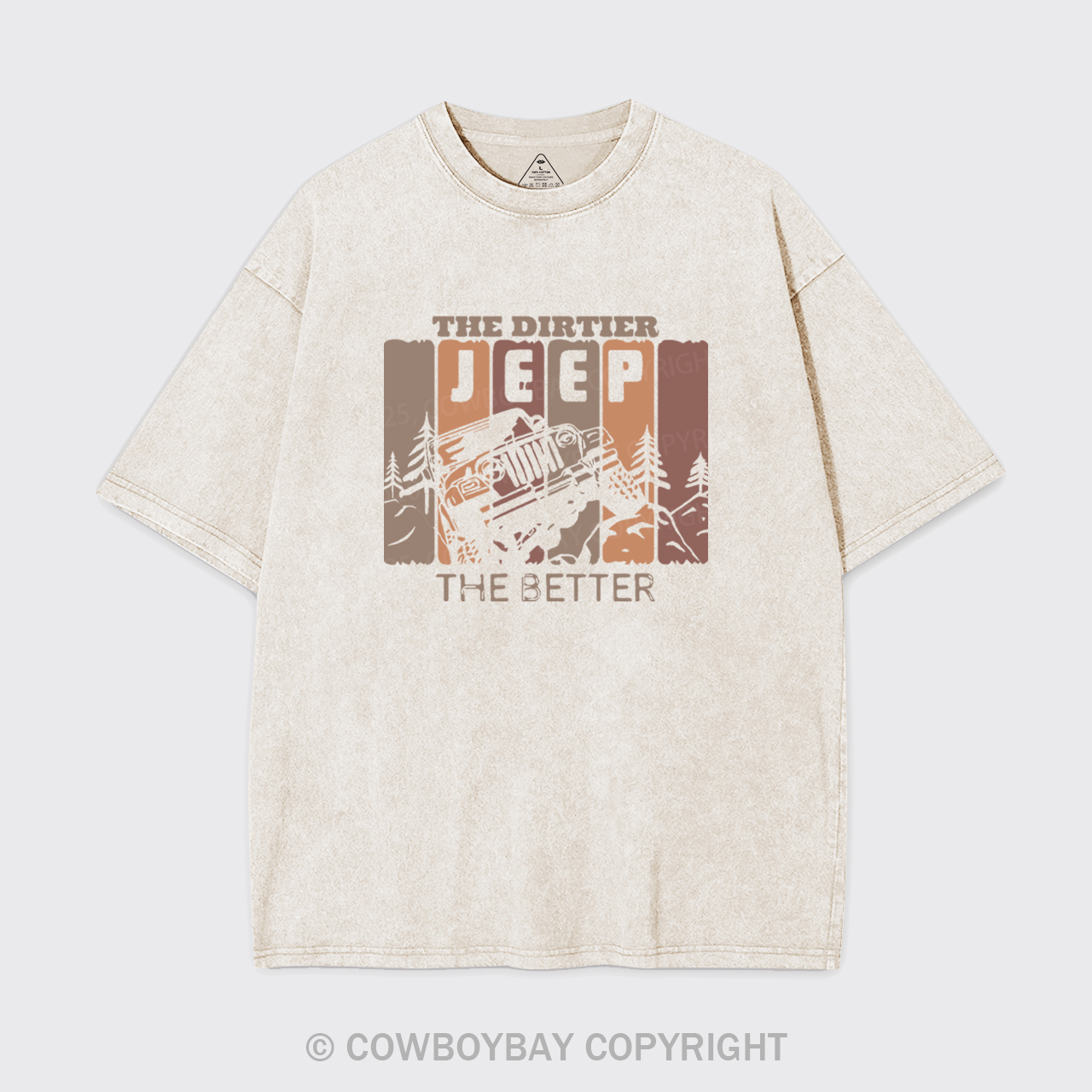 The Dirtier The Better Garment-dye Tees