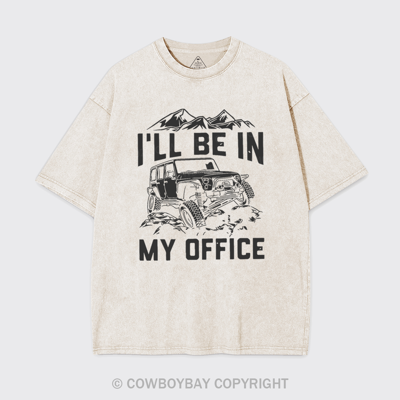 I'll Be In My Office Garment-dye Tees