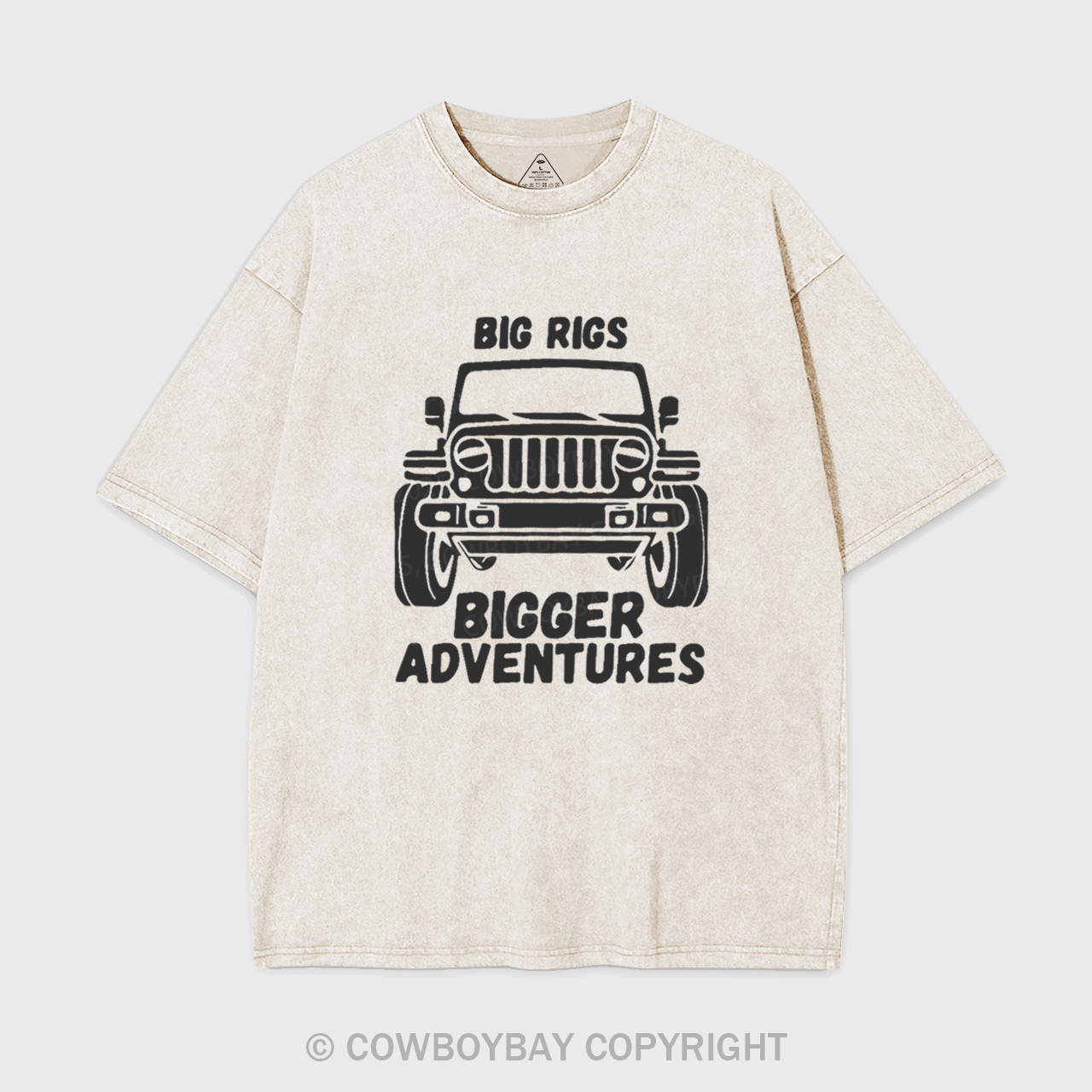 Big Rigs Bigger Adventures Garment-dye Tees