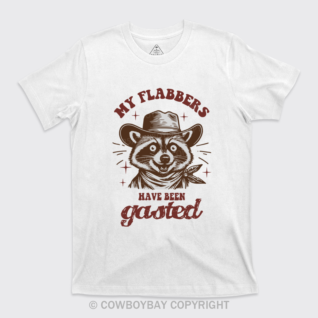 Flabbergasted Cowboy Raccoon T-Shirts