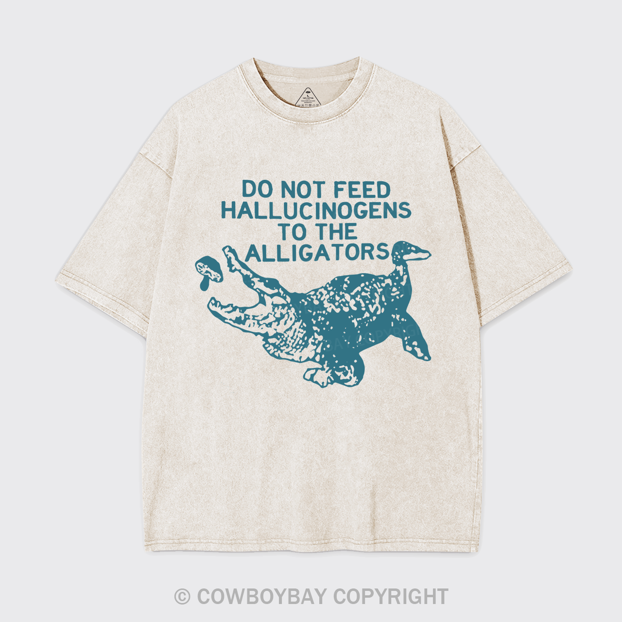 Do Not Feed Alligators Garment-dye Tees