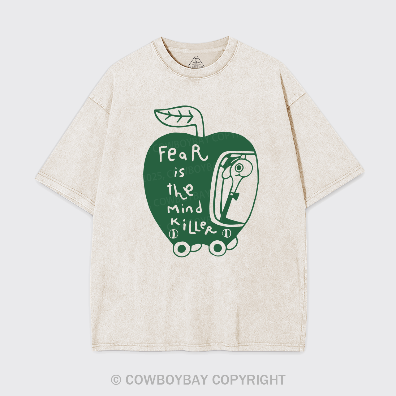 Wormy Dune Garment-dye Tees