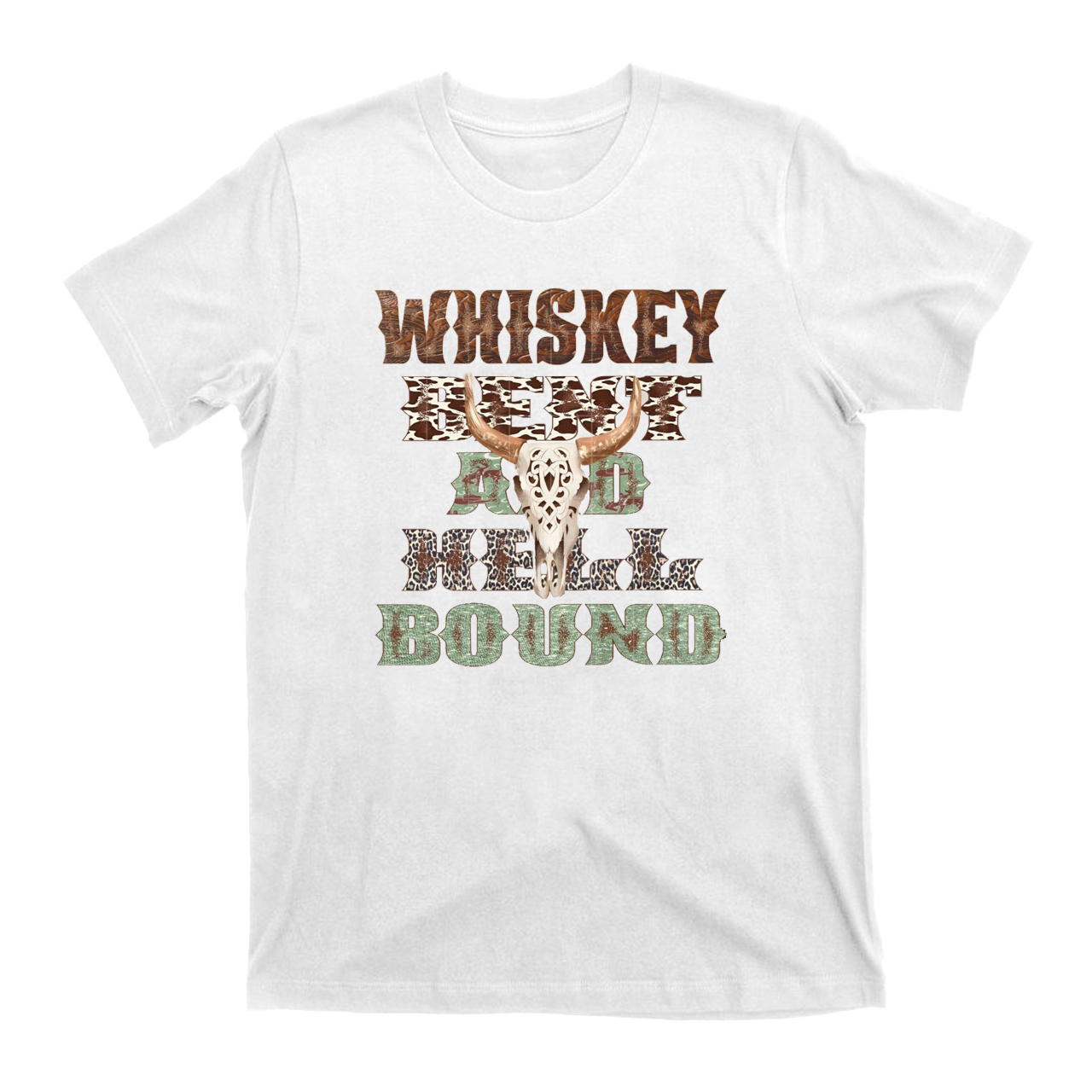 Whiskey Bent Hell Bound  T-Shirts