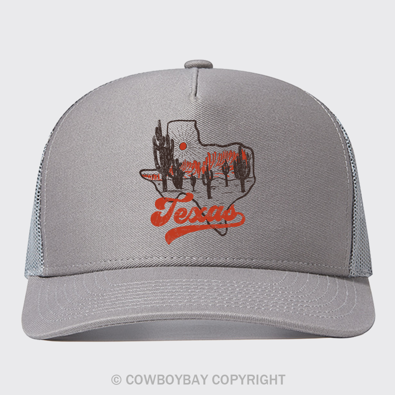Texas Sunset Vintage Trucker Hat