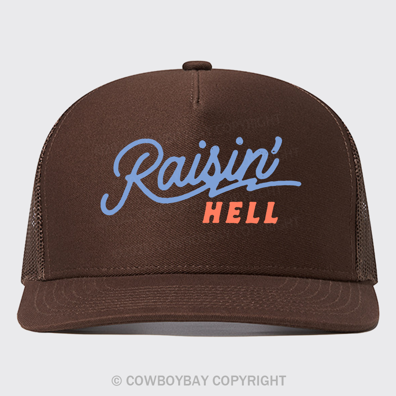 Raisin' Hell Funny&Humorous Southern Trucker Hat