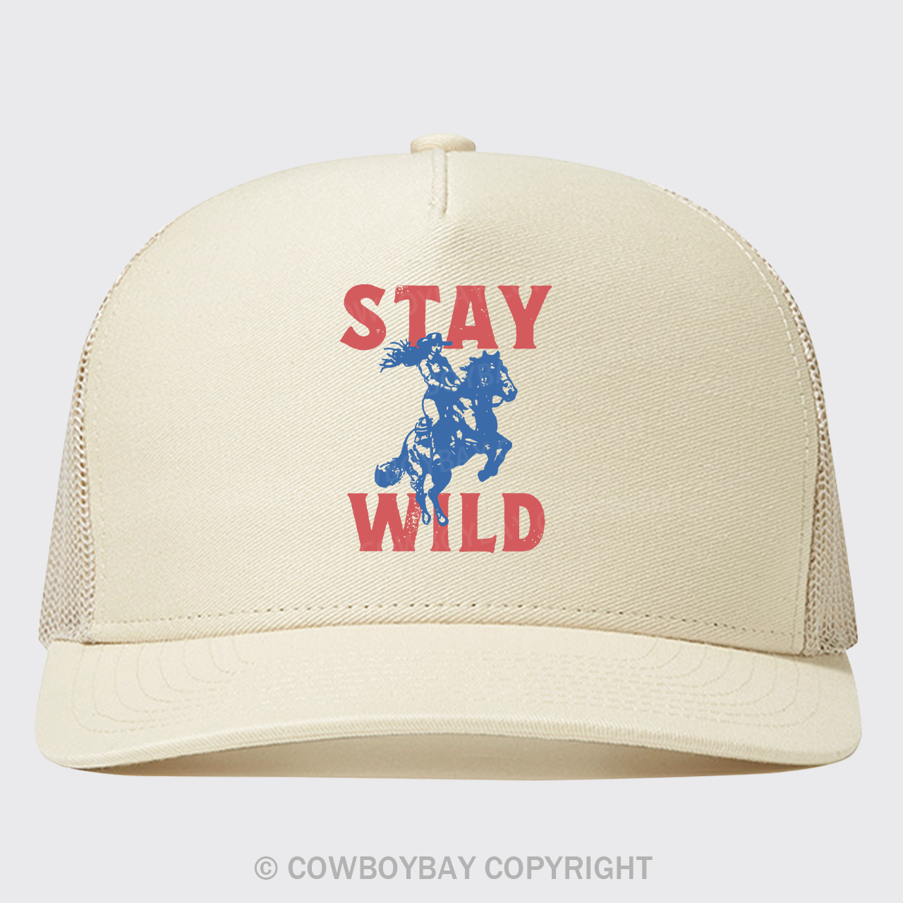 Stay Wild Southern Western Cowgirl Trucker Hat