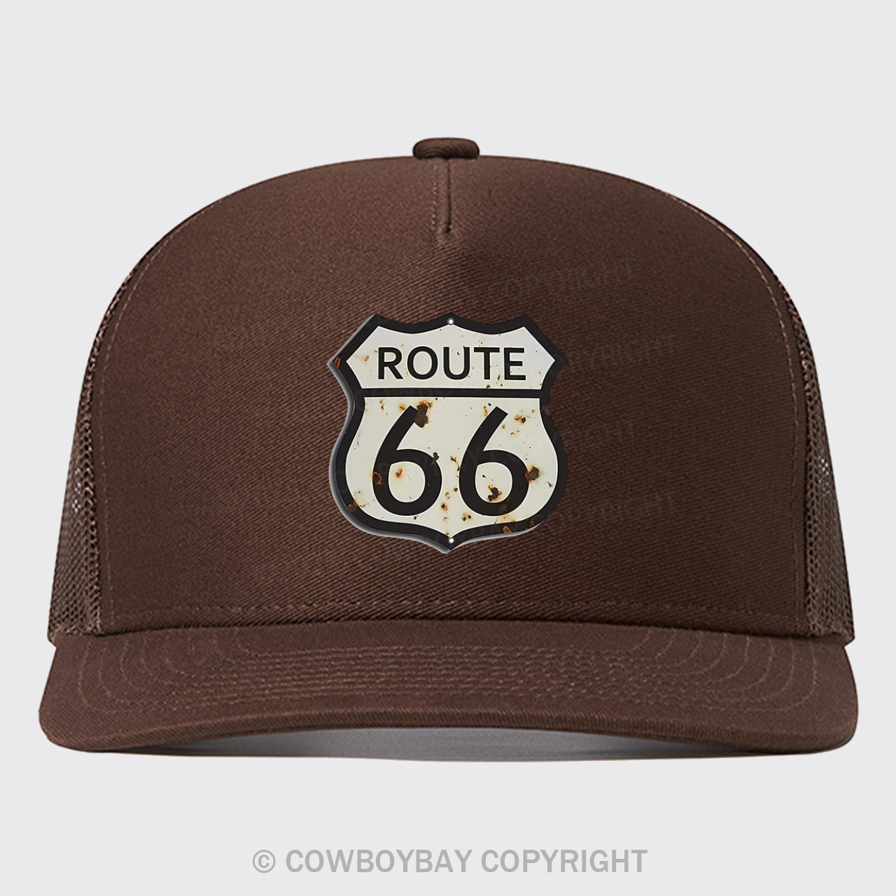 Retro Route 66 Roads Trucker Hat