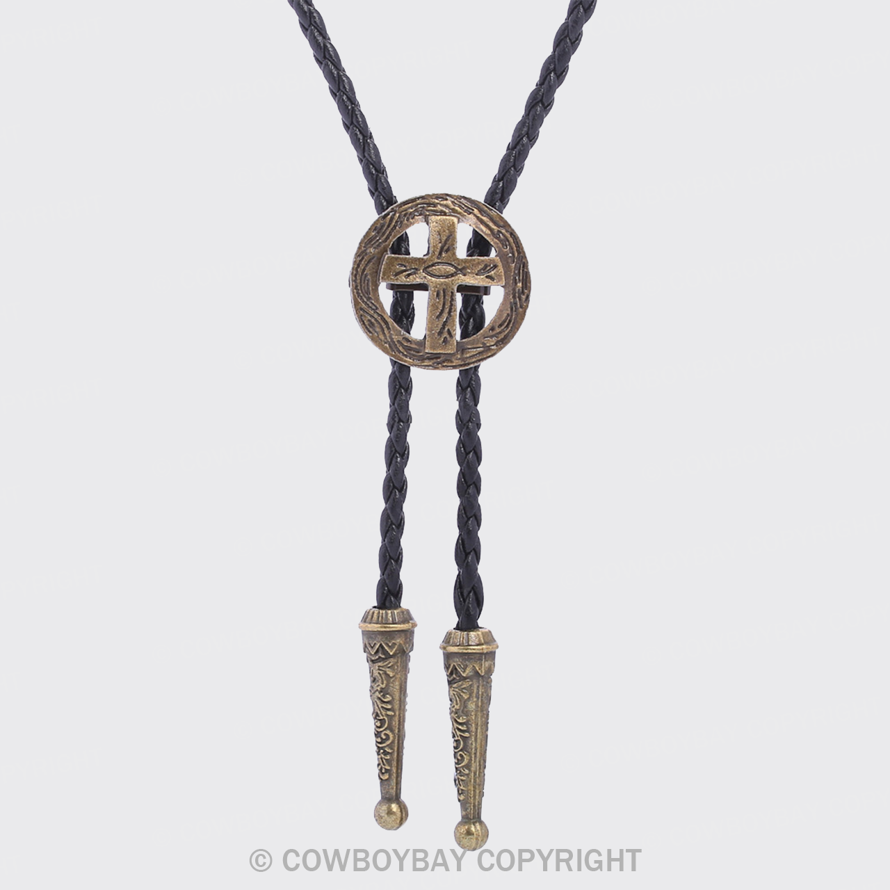 Vintage Western Cross Necklace
