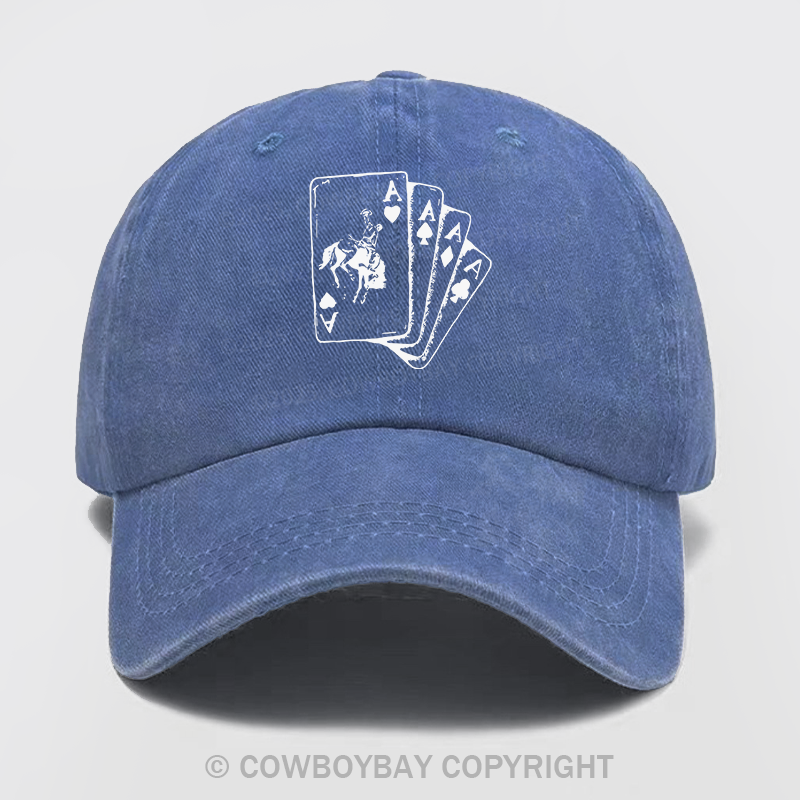 Ace Cowboy Punchy Wash Hat