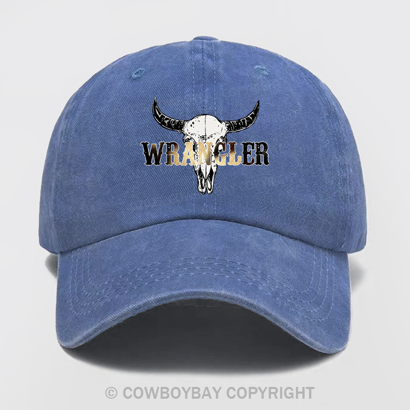 Wrangler Cow Bull Wash Hat