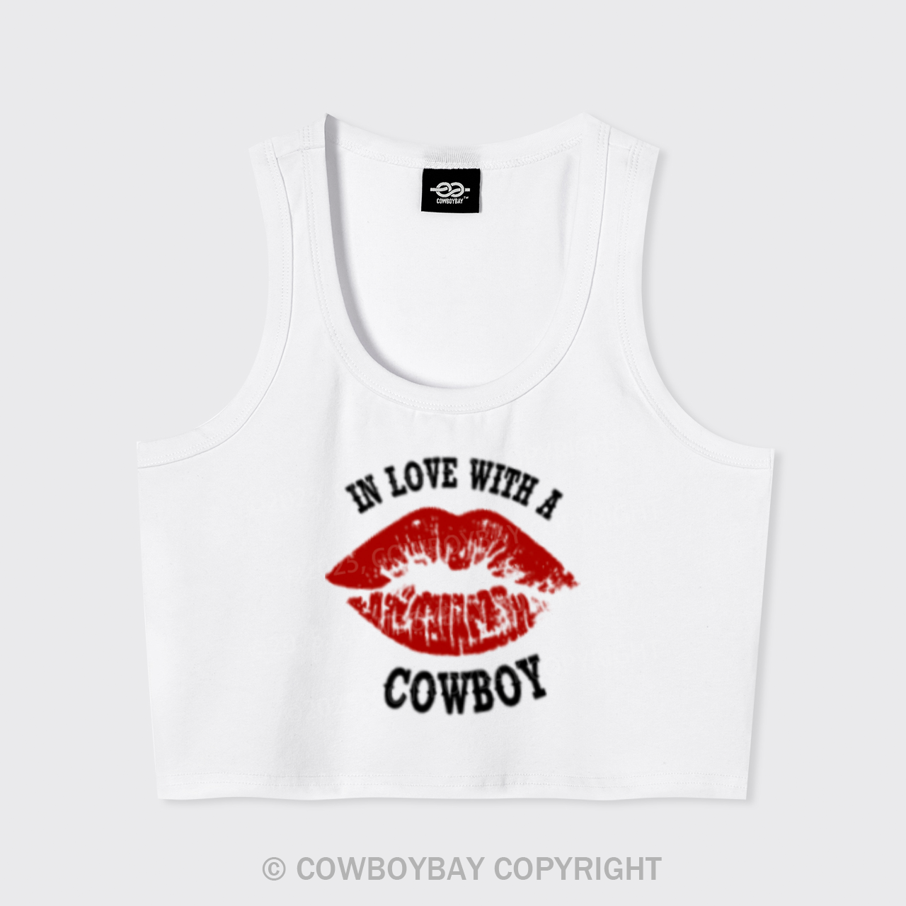 I Love Cowboys Tank Top