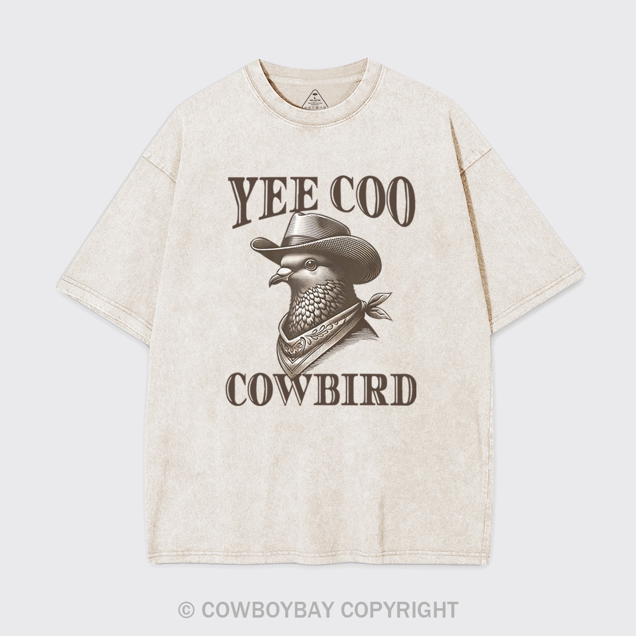 Yee Coo Cowbird Garment-dye Tees