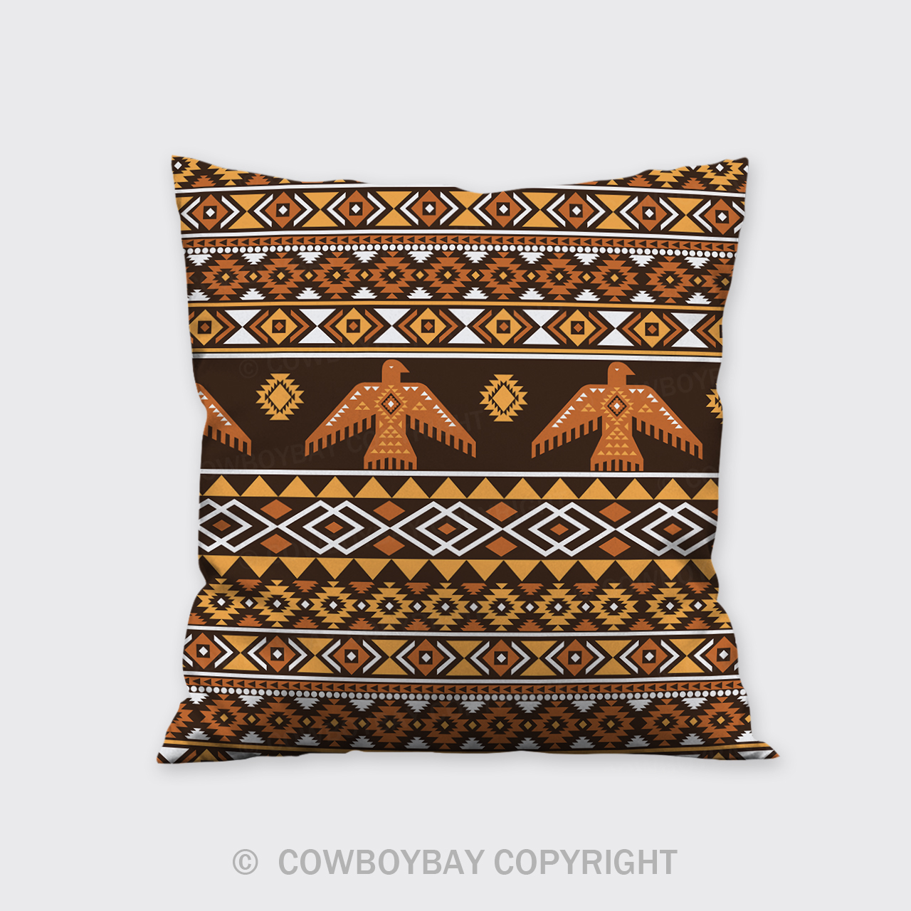 Aztec Pattern Design Pillow Cover_5