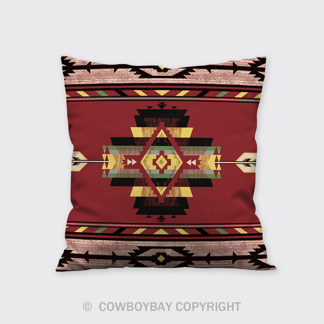 Aztec Pattern Design Pillow Cover_6