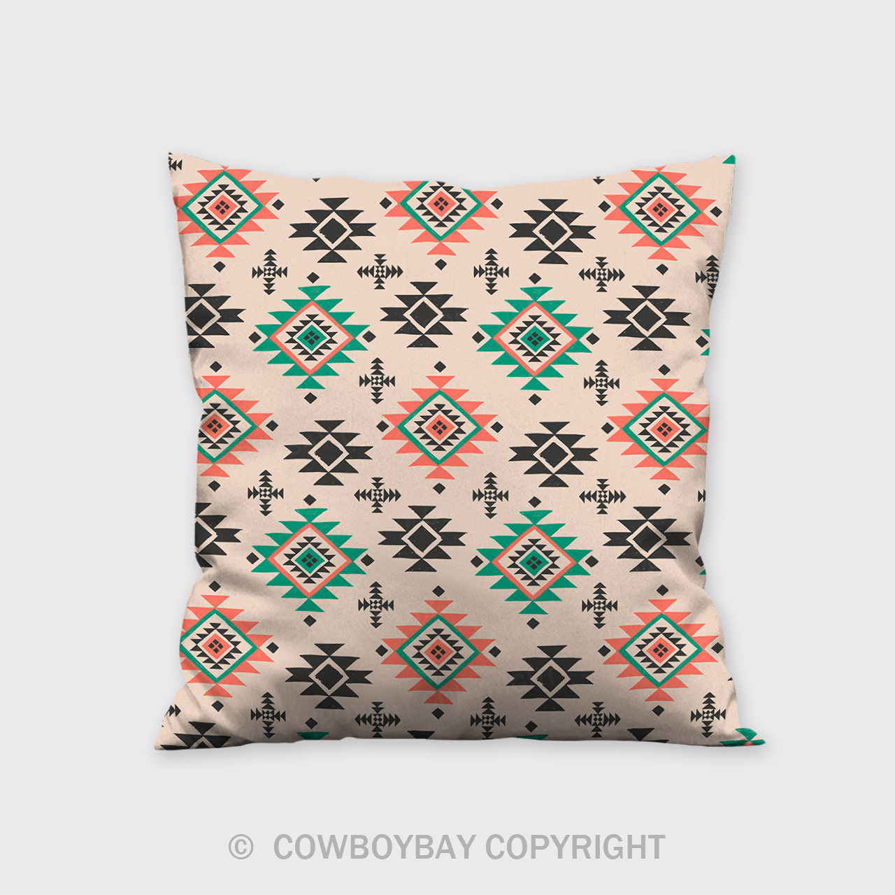 Aztec Pattern Design Pillow Cover_10