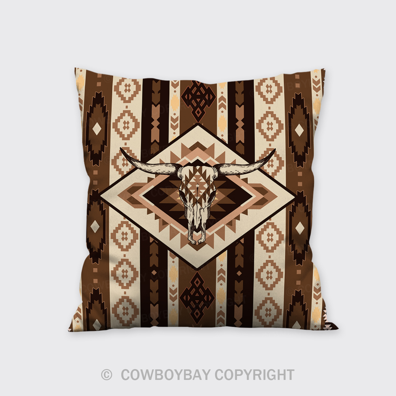 Aztec Pattern Design Pillow Cover_12
