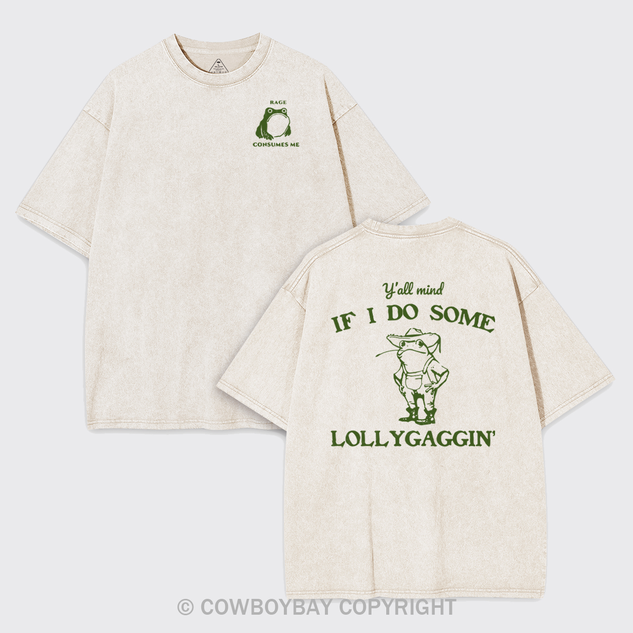 Rage Consumes Me Garment-dye Tees