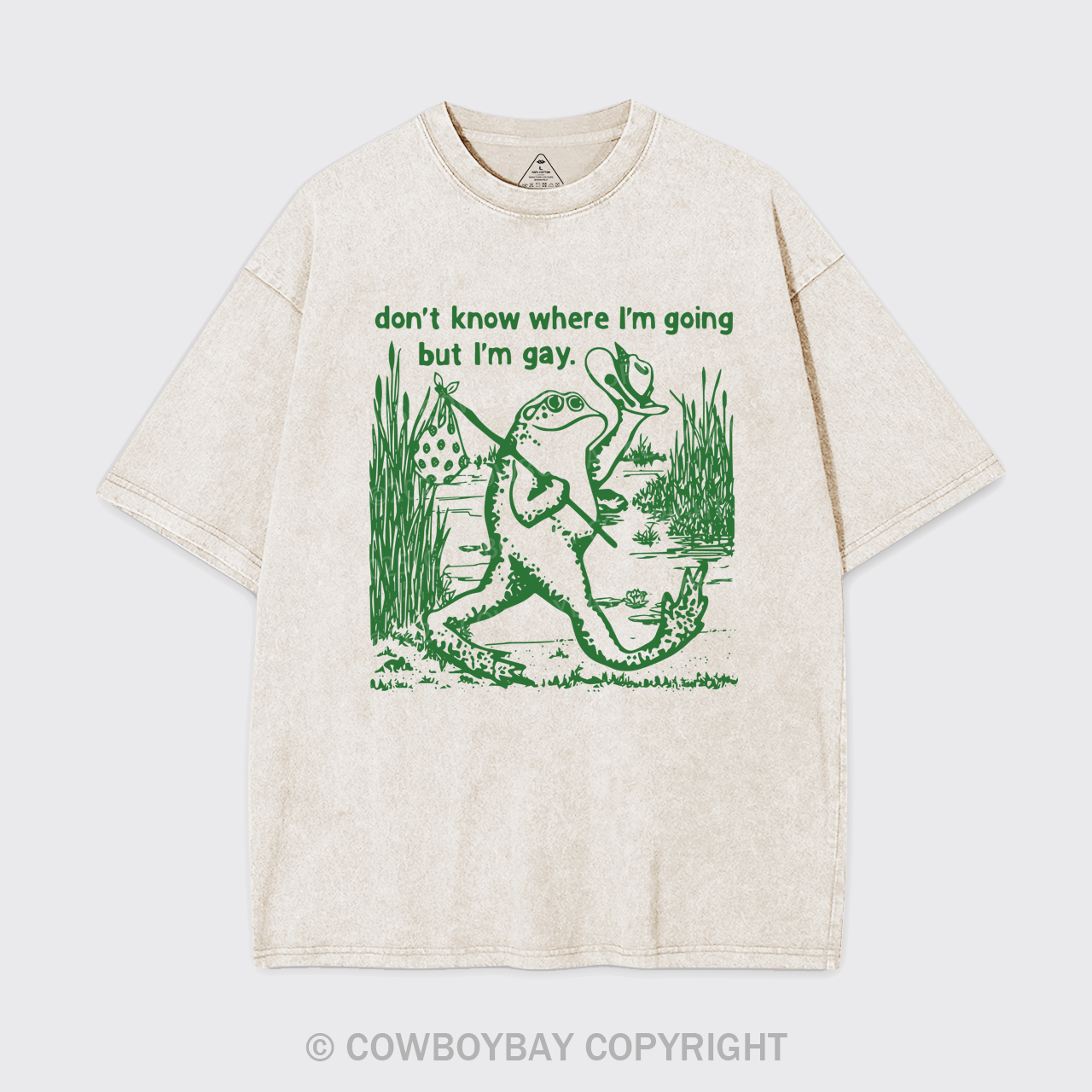 Gay Frog Garment-dye Tees