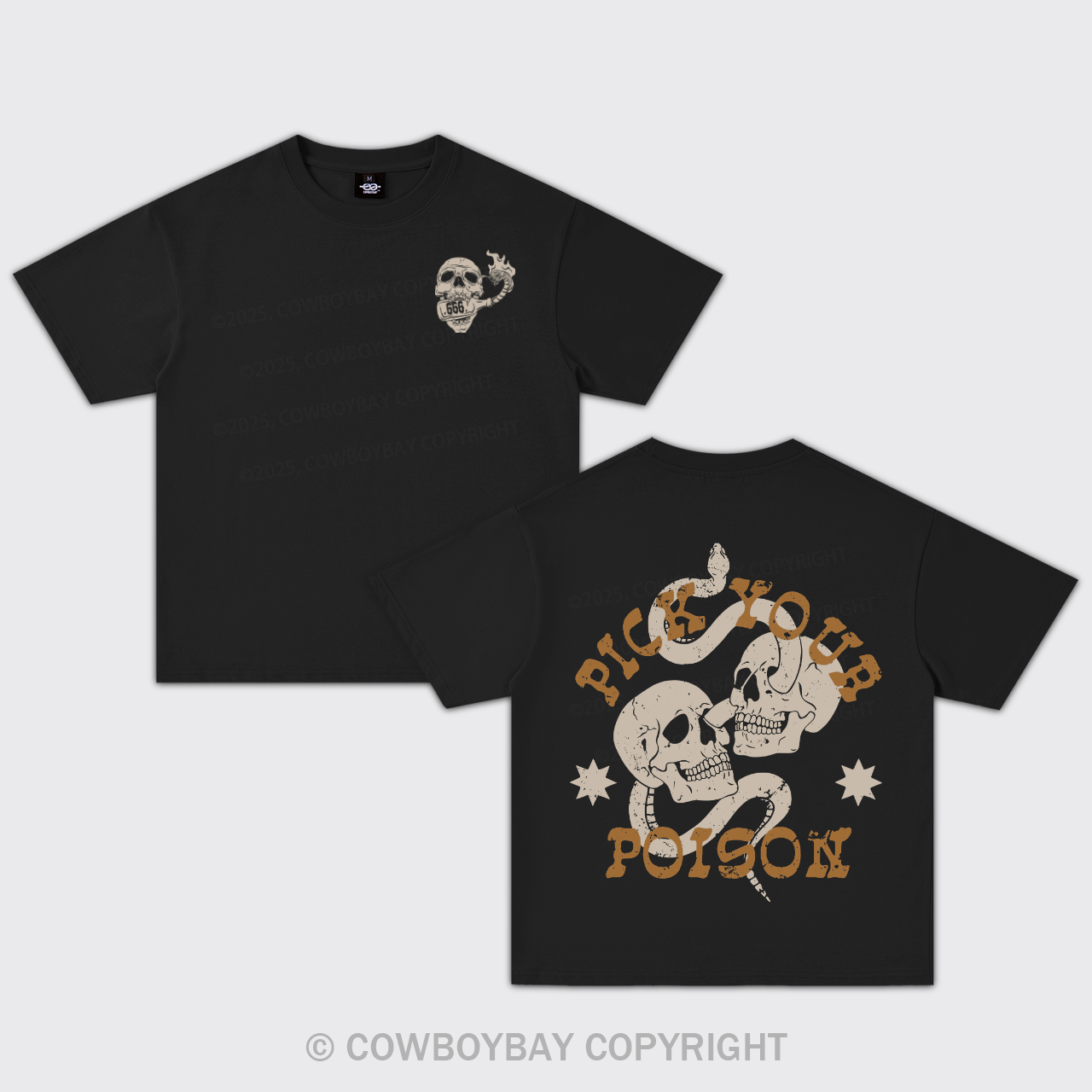 Pick Your Poison Oversize T-Shirts